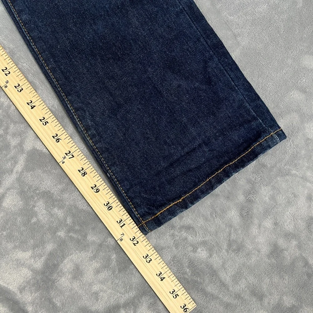 Levis 517 Jeans Mens 29x32 Slim Bootcut Dark Blue Western Cowboy Denim Rodeo